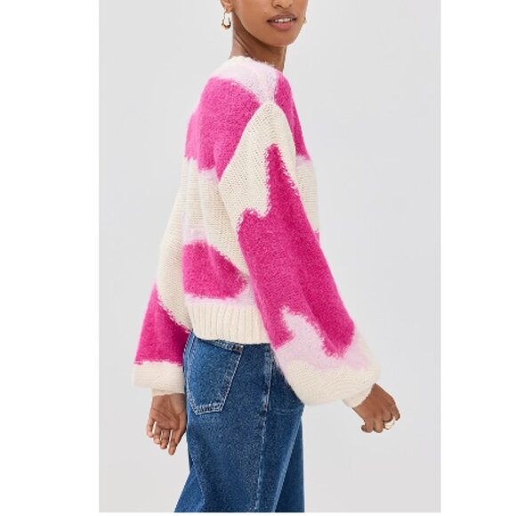 Aje Enfold Jacquard Knit Sweater - Picture 4 of 14